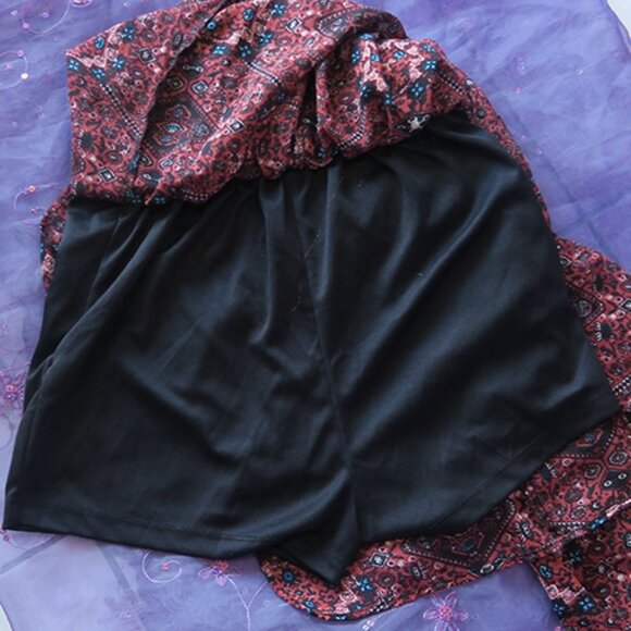 Truth NYC bohemian palazzo pants in dark orange S - Picture 1 of 5